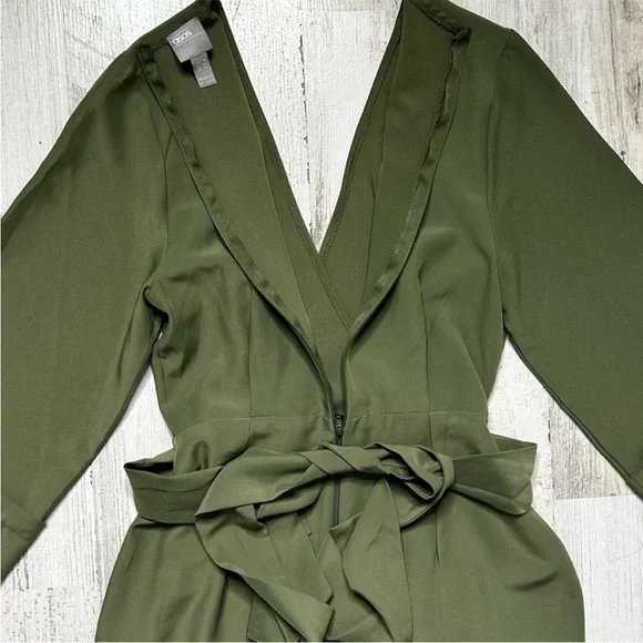 ASOS Kimono Sleeve V Neck Midi Pencil Dress Size 4 - Picture 6 of 7